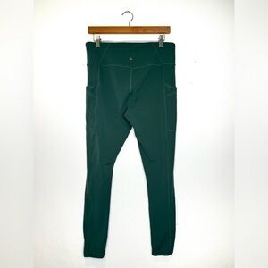 Prana bottoms Green cropped yoga athletic Leggings